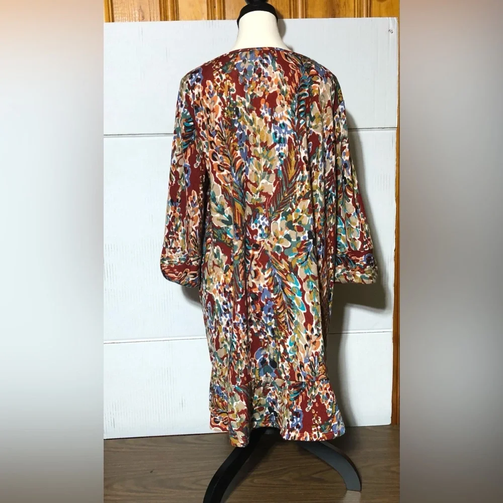 Beeson River size 1X boho style short Dress very cute with boots or sand…
